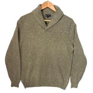 J. Crew Lambs wool Cape Collar Men’s Pullover Sweater Size Large